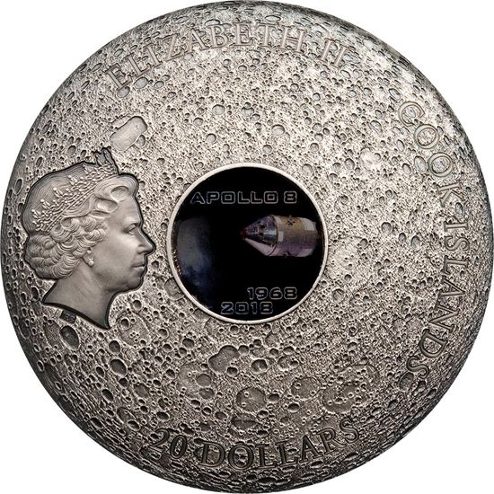 Серия монет "Небесные объекты" Острова Кука