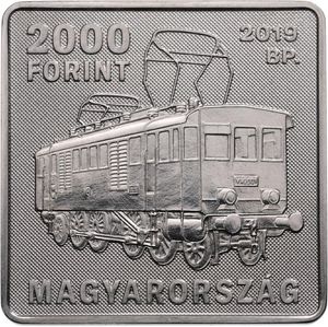 Монета «150 лет со дня рождения Кальман Кандо» Венгрия 2019