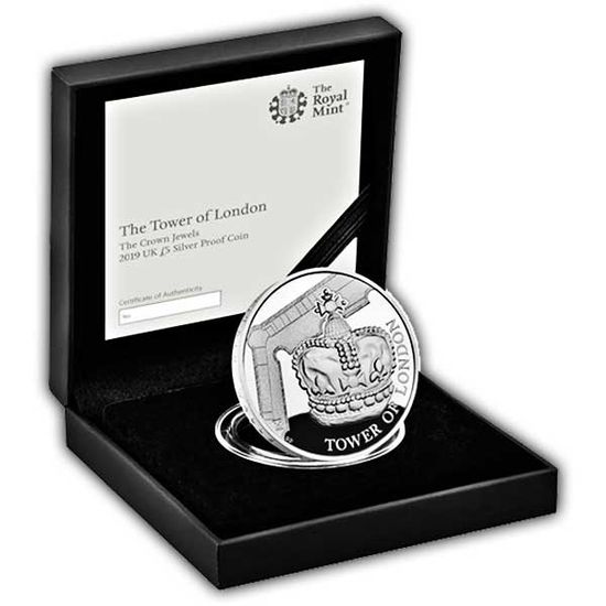 Монета «Королевские драгоценности» («Crown Jewels») Великобритания 2019