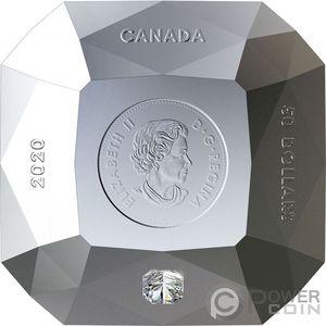 Монета «Бриллиант «FOREVERMARK» ( «FOREVERMARK DIAMOND») Канада 2020