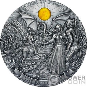 Монета «Меч предназначения» («SWORD OF DESTINY») Ниуэ 2020