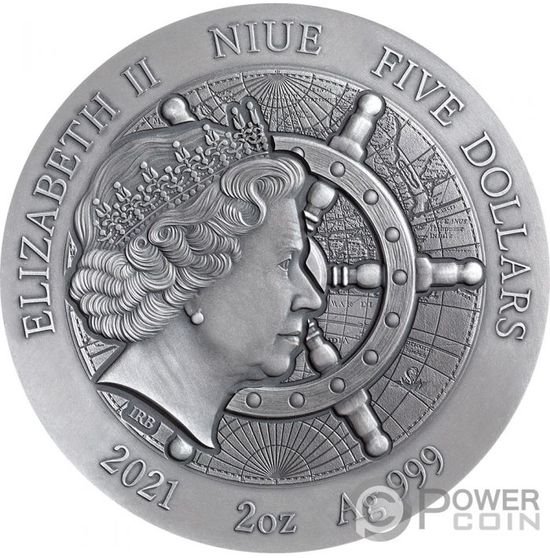 Монета «Ваза» («VASA») Ниуэ 2021