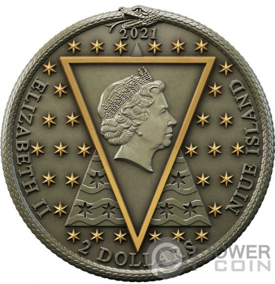 Монеты серии "Алхимик" Ниуэ 2021-2022