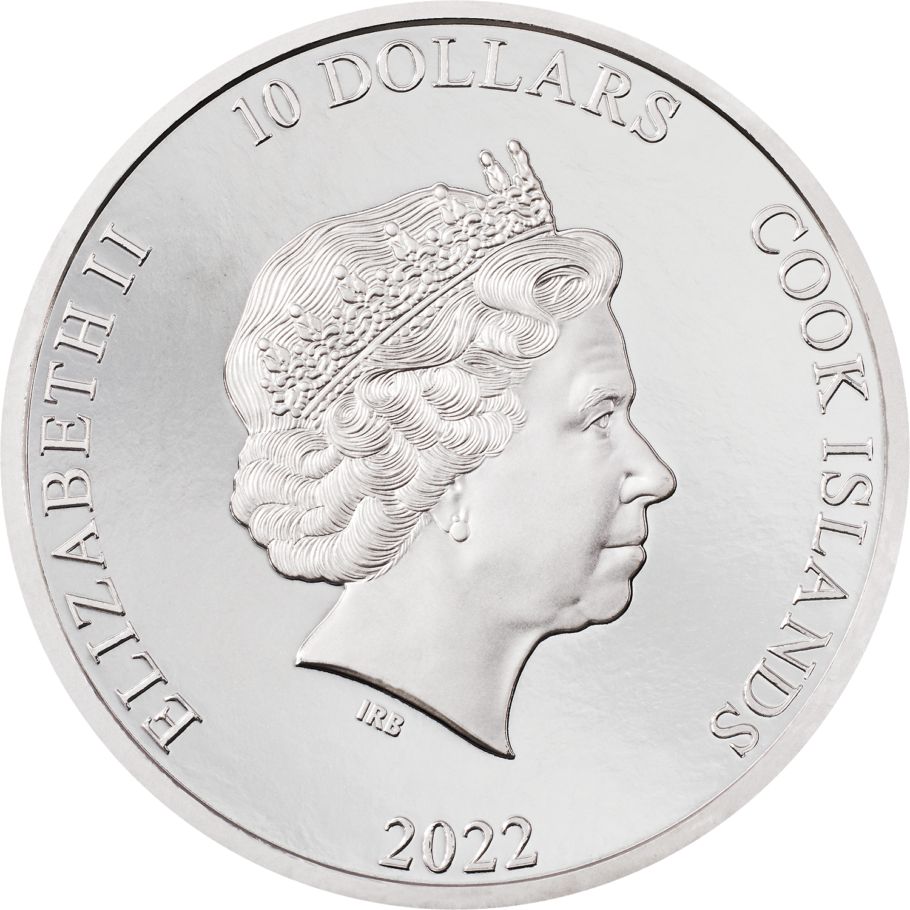 Монета «Скала» Острова Кука 2022