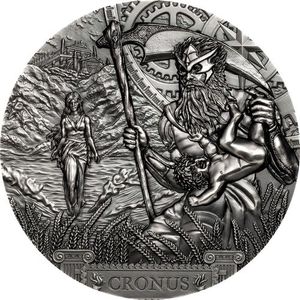 Монета «Кронус»  Острова Кука 2021