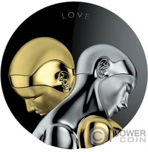 Монеты «Любовь роботов» Токелау 2021