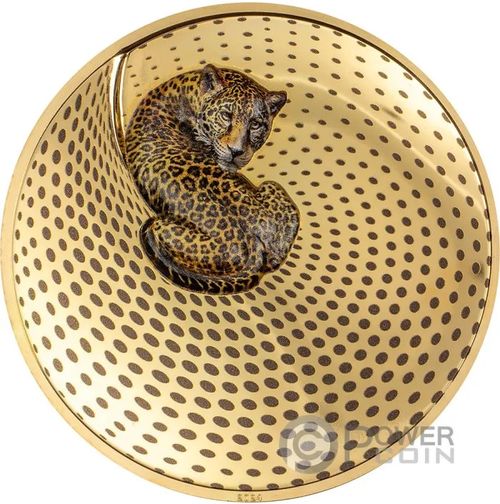 Монета «Леопард» («LEOPARD») Палау 2023