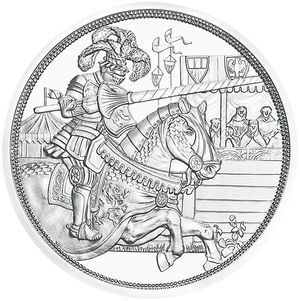 Серия монет «С кольчугой и мечом» Австрия