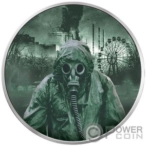 Монета «Ликвидаторы Чернобыля» («Chernobyl Liquidators») Украина 2019