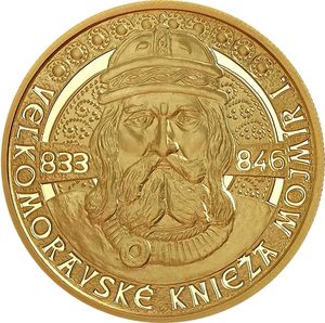 Монета «Моймир 1, Правитель Великой Моравии» Словакия 2019