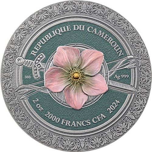 Монета «Амазонки» («Amazon») Камерун 2024