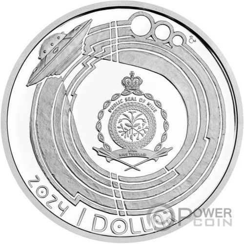 Монета «Валентина Терешкова» Ниуэ 2024 год
