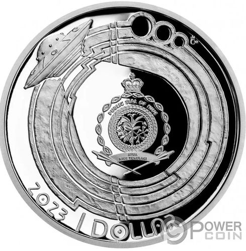 Монета «Валентина Терешкова» Ниуэ 2024 год