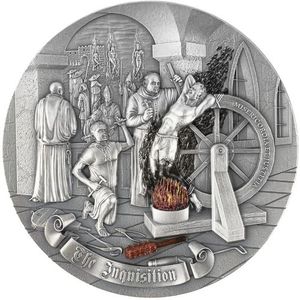 Монета  «Инквизиция» Ниуэ 2023